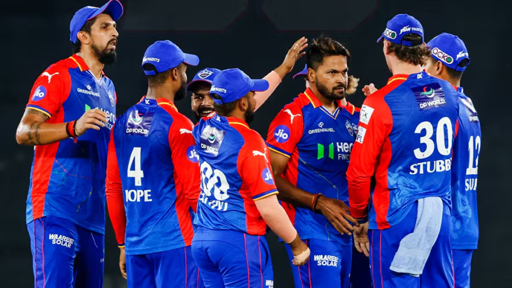 gujarat titans vs delhi capitals timeline