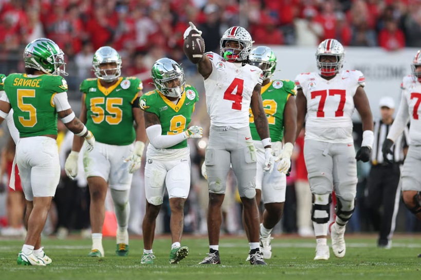 ohio state buckeyes football vs oregon ducks football match player stats